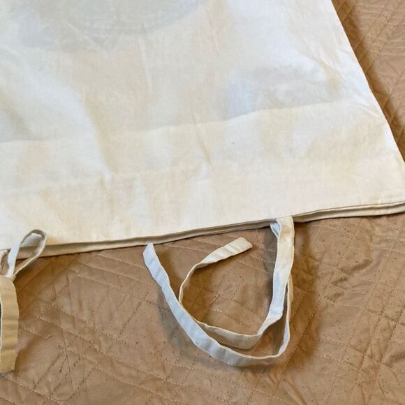 POTTERY BARN Rayna Pillow Covers with Ties Linen Cotton Paisley Design STANDARD - Picture 5 of 8